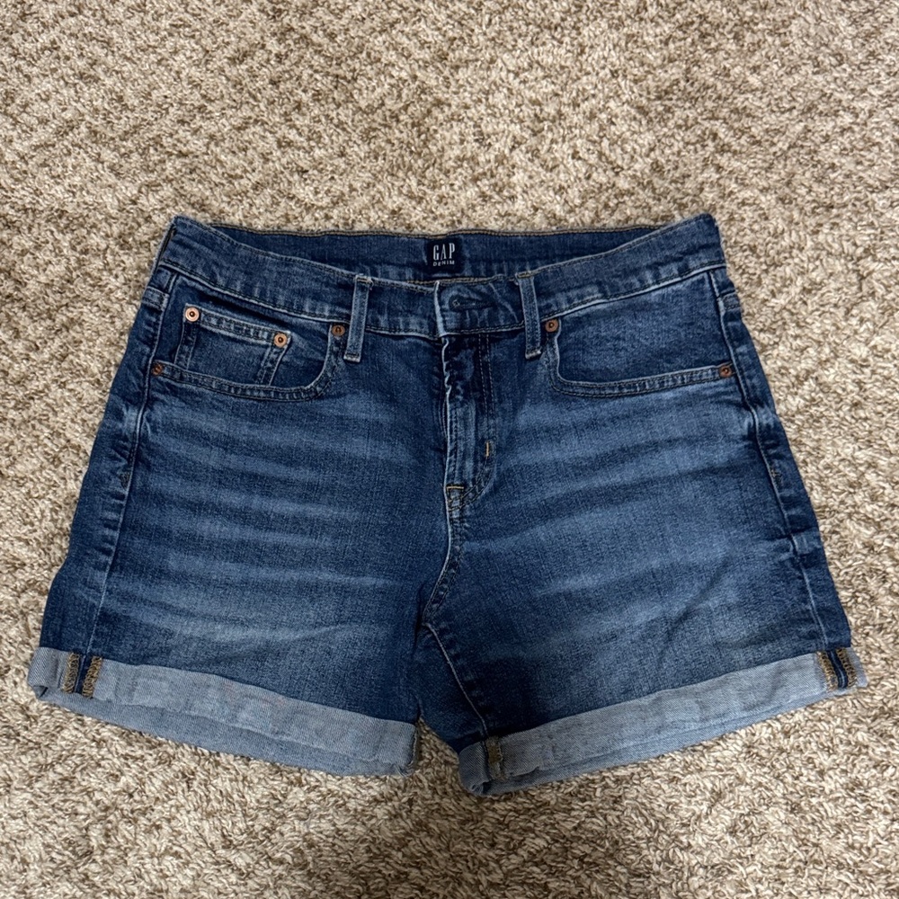 GAP Dark Blue Denim Jean Shorts